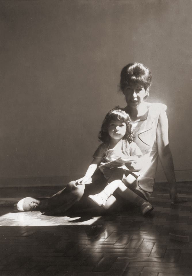 Tania y su madre, María 