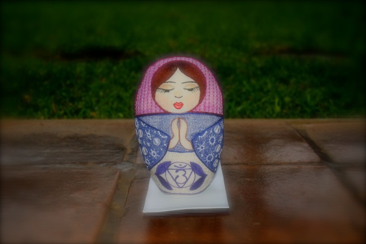 Lista para hacer un saludo al sol